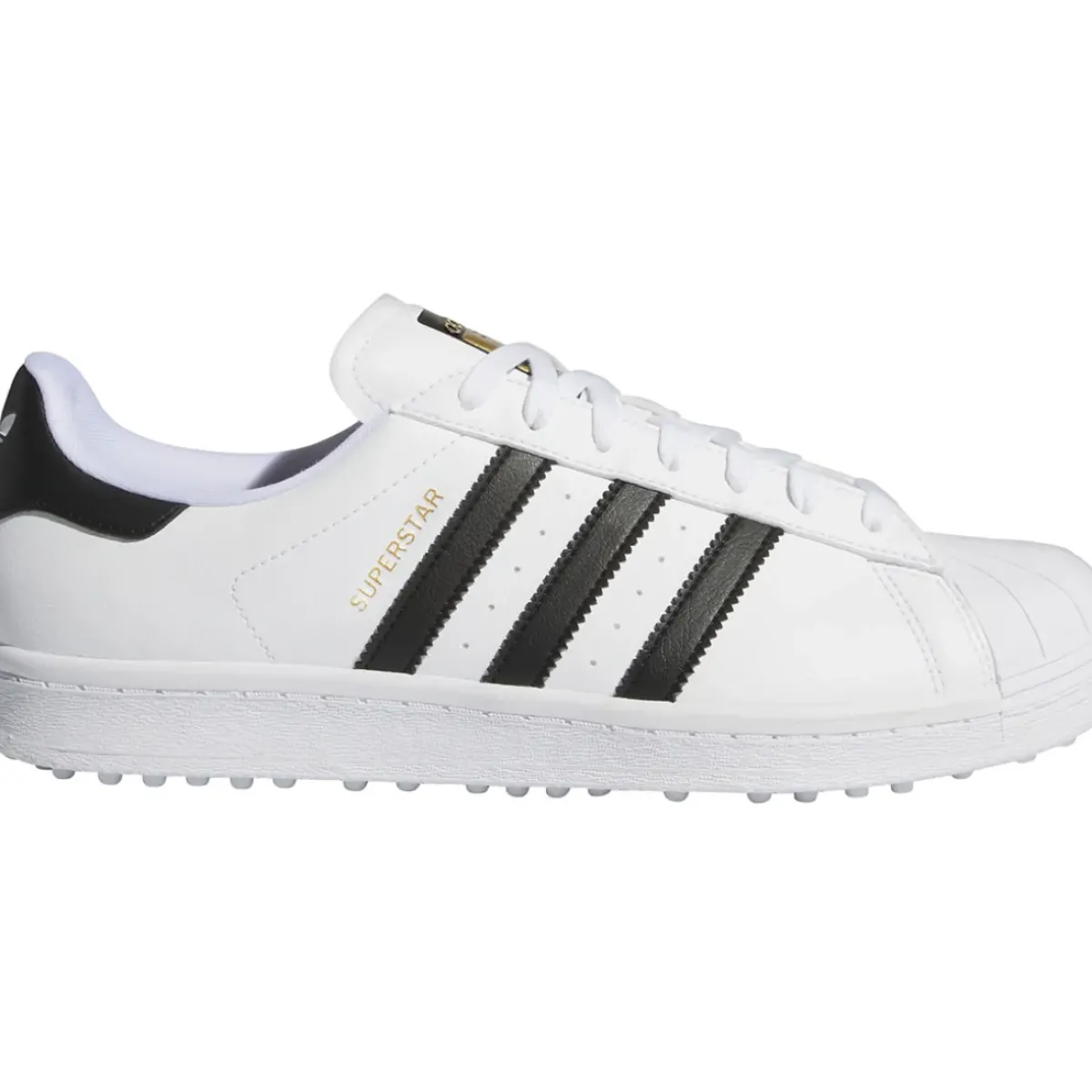 Clearance adidas Men's Superstar Waterproof Spikeless Golf Shoes Men's Spikeless Golf Shoes|Men's Waterproof Golf Shoes