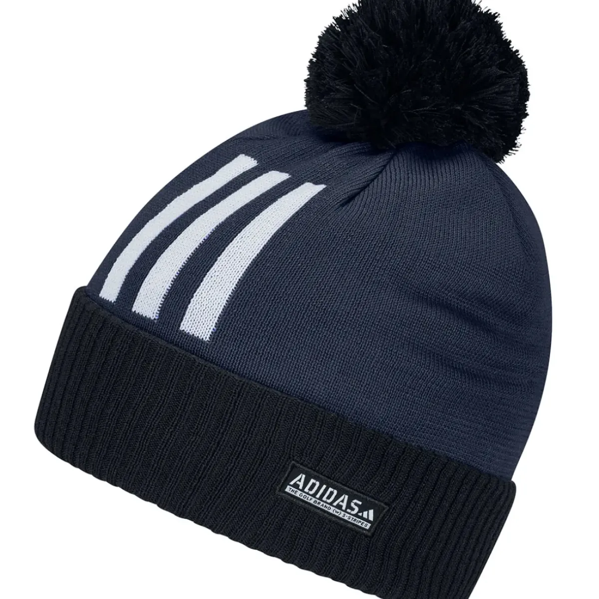 Outlet adidas Men's Three Stripe Pom Golf Beanie Beanies|Men's Caps & Hats