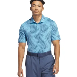 Discount adidas Men's Ultimate365 All-Over Print Golf Polo Shirt Men's Polo Shirts