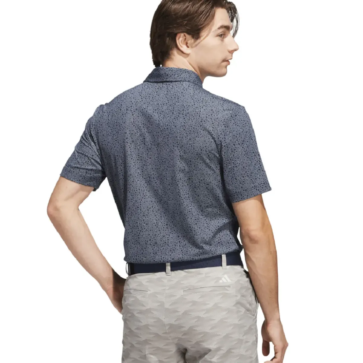 Discount adidas Men's Ultimate365 Mini Bunker Golf Polo Shirt Men's Polo Shirts|Season Ready Collection