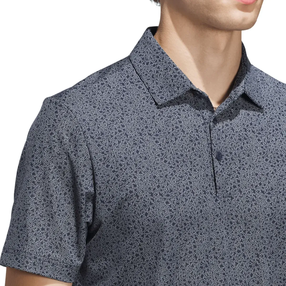 Discount adidas Men's Ultimate365 Mini Bunker Golf Polo Shirt Men's Polo Shirts|Season Ready Collection