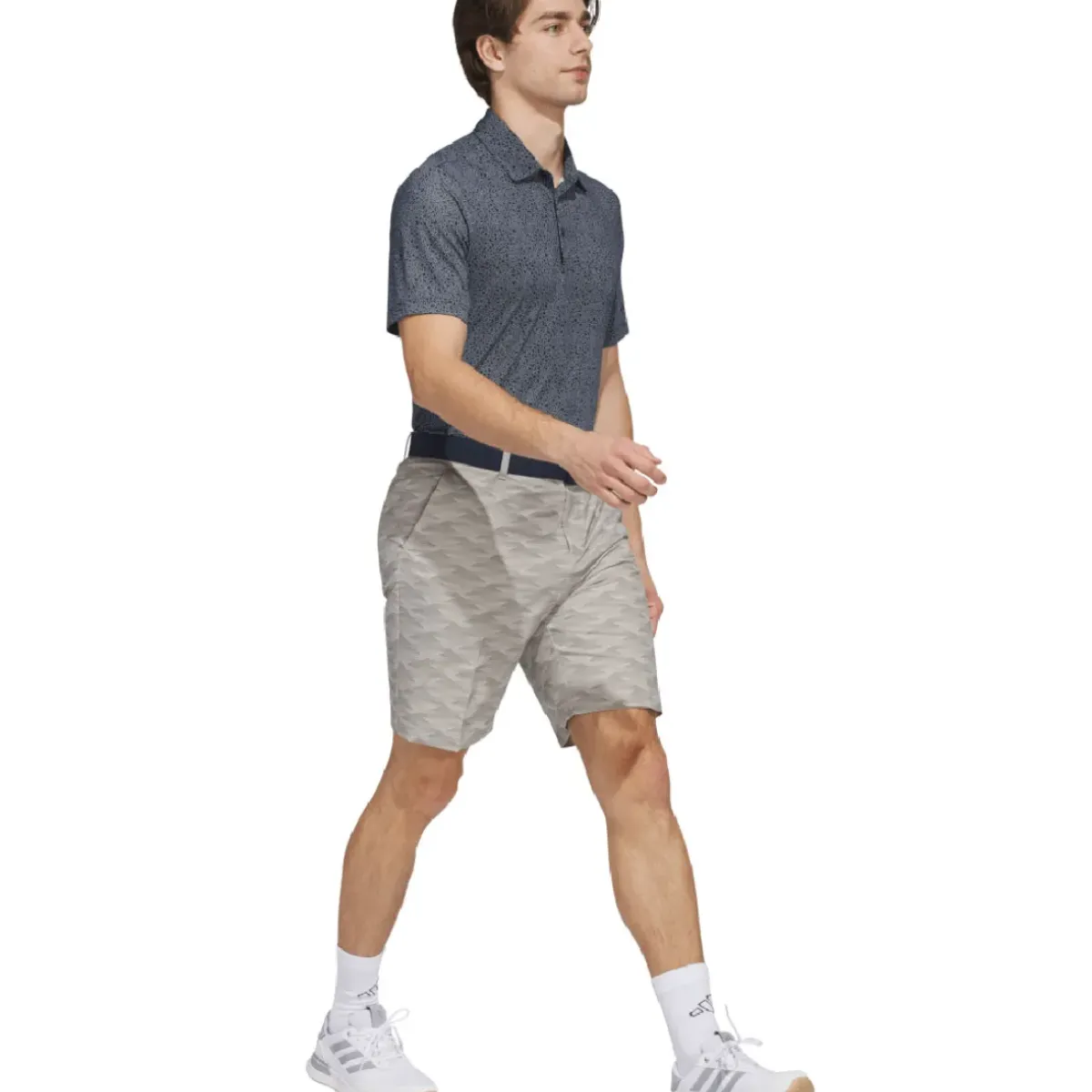 Discount adidas Men's Ultimate365 Mini Bunker Golf Polo Shirt Men's Polo Shirts|Season Ready Collection