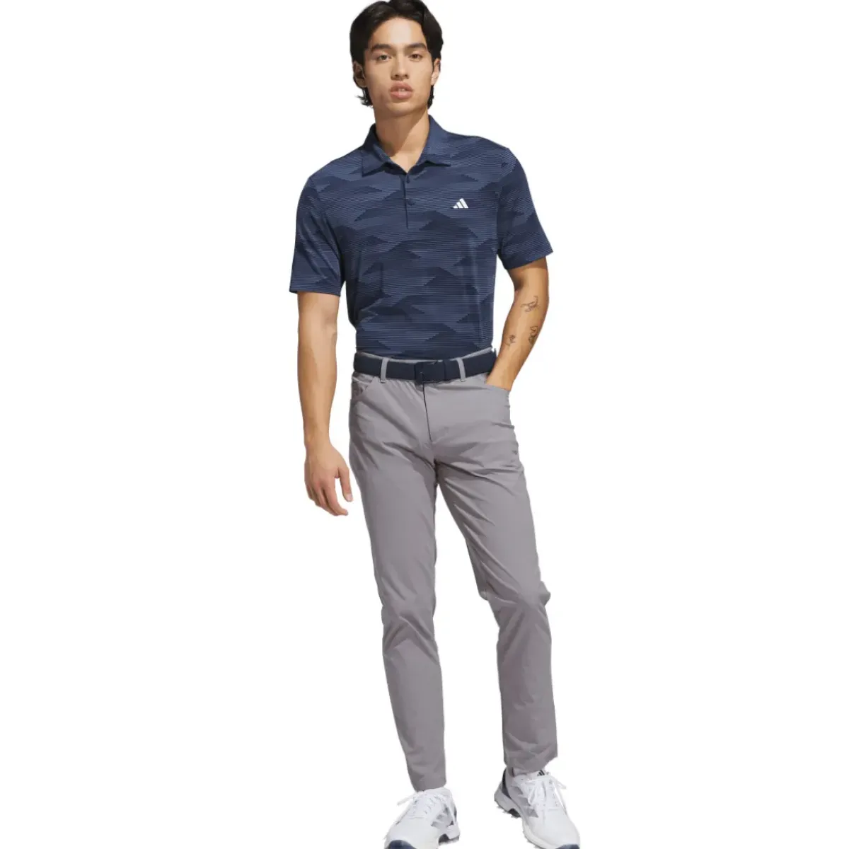 Hot adidas Men's Ultimate365 Speed Stripe Golf Polo Shirt Men's Polo Shirts|Season Ready Collection