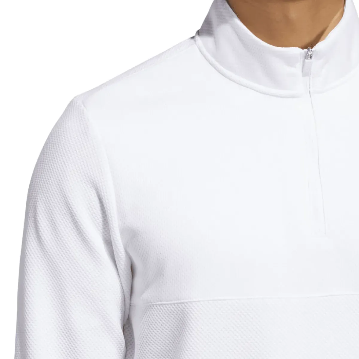 Online adidas Men's Ultimate365 Textured Quarter Zip Golf Mid Layer Men's Sweaters|Men's Midlayers