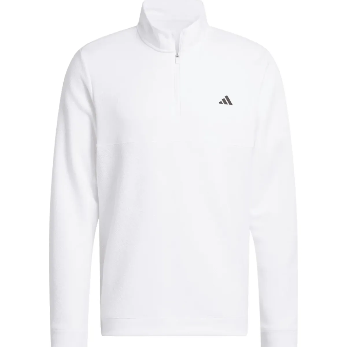 Online adidas Men's Ultimate365 Textured Quarter Zip Golf Mid Layer Men's Sweaters|Men's Midlayers