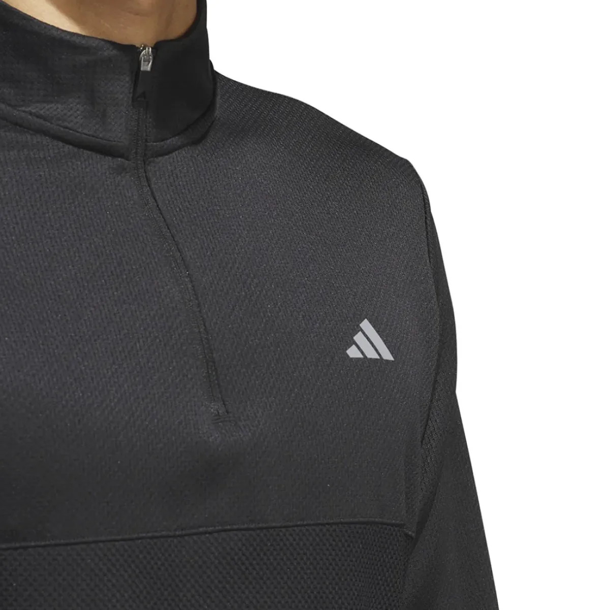 Online adidas Men's Ultimate365 Textured Quarter Zip Golf Mid Layer Men's Sweaters|Men's Midlayers