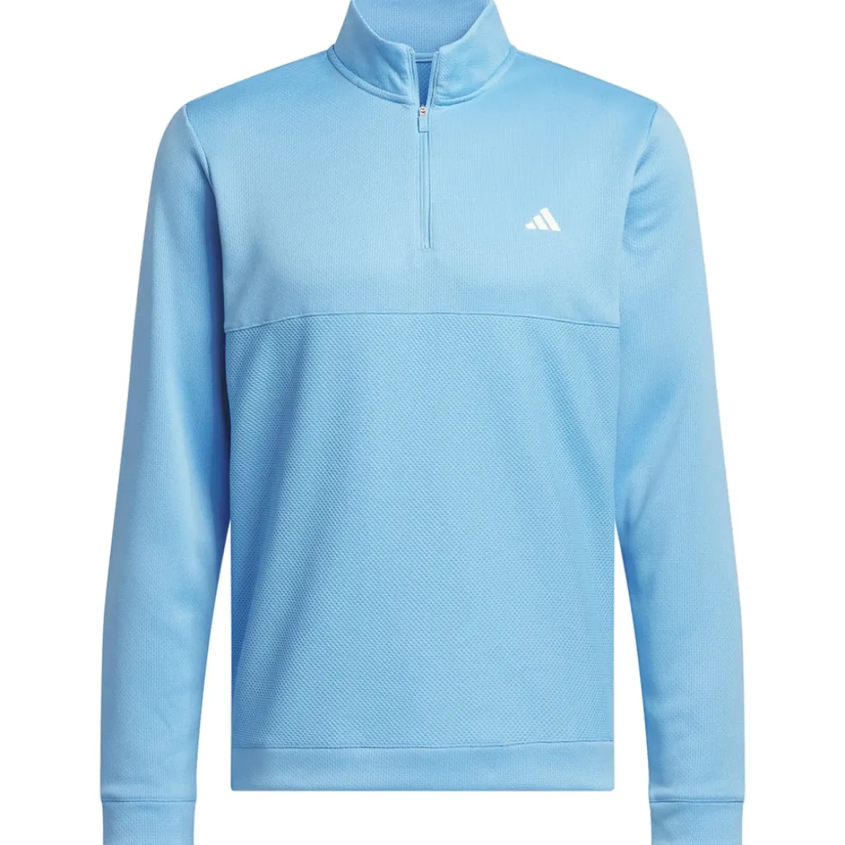 Outlet adidas Men's Ultimate365 Textured Quarter Zip Golf Mid Layer Men's Sweaters|Men's Midlayers