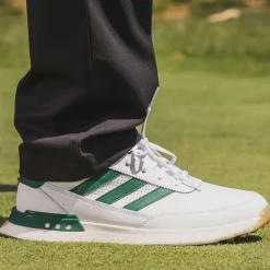 Clearance adidas S2G Leather 24 Waterproof Spikeless Golf Shoes Men's Spikeless Golf Shoes|Men's Waterproof Golf Shoes