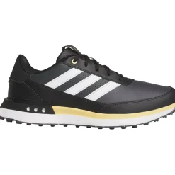 adidas S2G Leather 24 Waterproof Spikeless Golf Shoes Men's Spikeless Golf Shoes|Men's Waterproof Golf Shoes