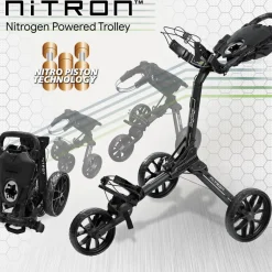 Outlet BagBoy Nitron Push Golf Trolley Push/pull Trolleys