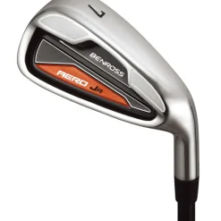 Best Junior Aero Orange 43 - 49" Single Graphite Golf Iron Left Handed Clubs|Single Irons
