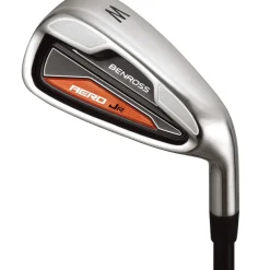 Best Junior Aero Orange 43 - 49" Single Graphite Golf Iron Left Handed Clubs|Single Irons