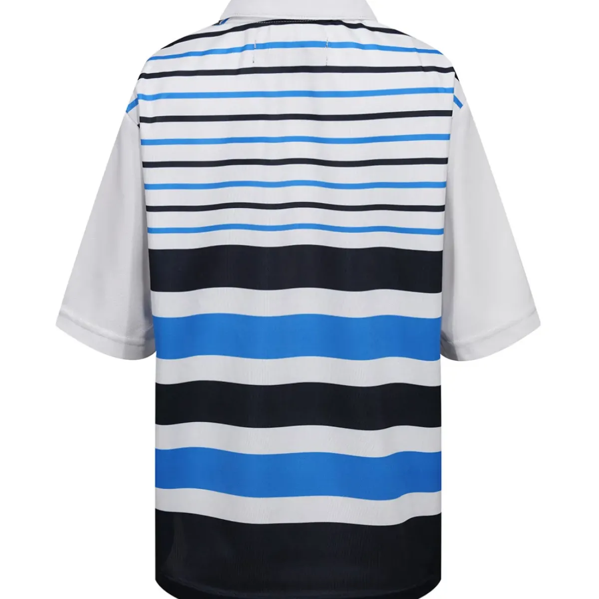 Sale Junior Colour Block Stripe Stretch Golf Polo Shirt Junior Polo Shirts