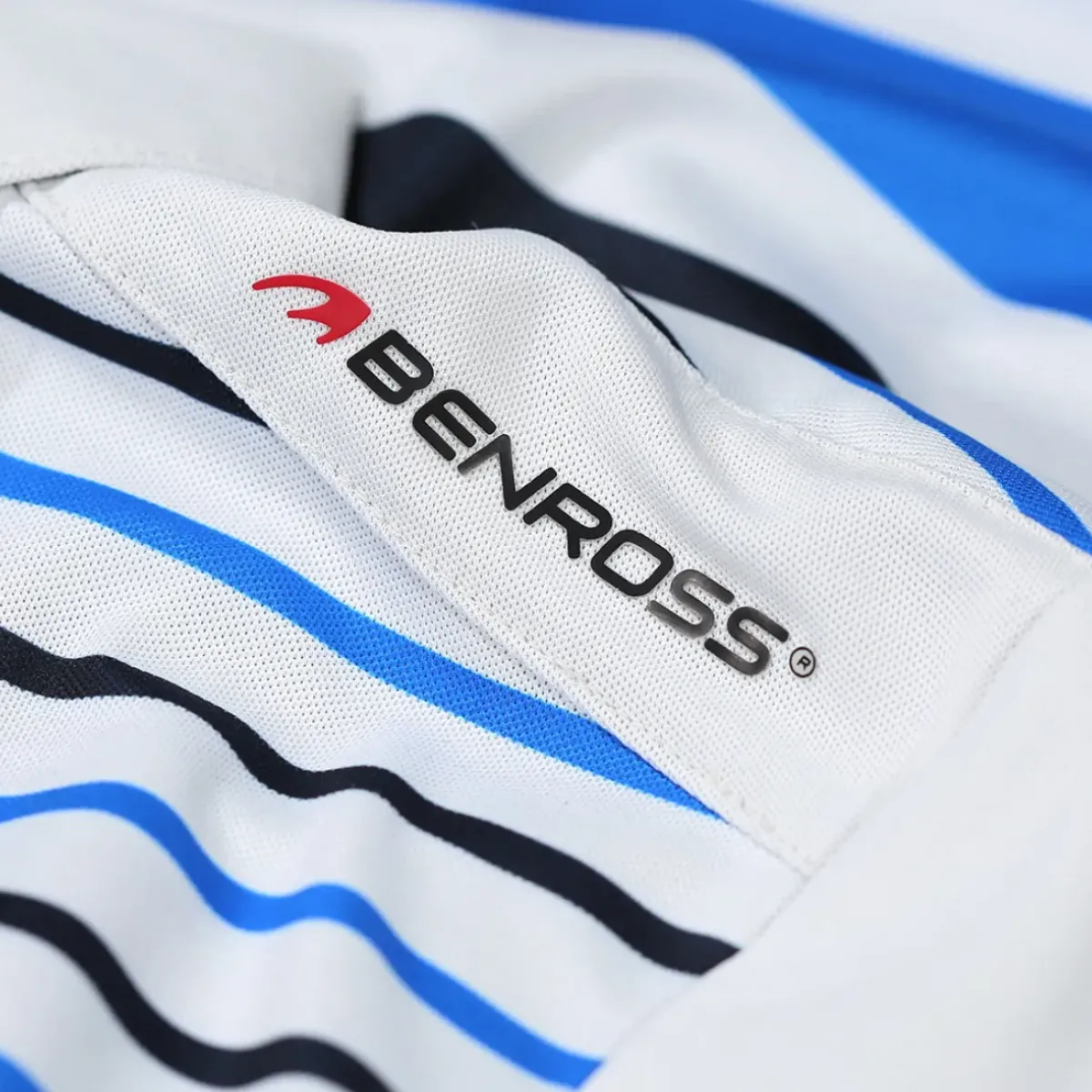 Sale Junior Colour Block Stripe Stretch Golf Polo Shirt Junior Polo Shirts