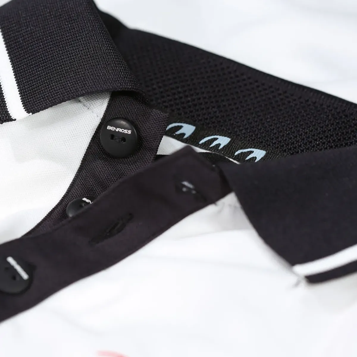 Sale Junior Faded Side Panel Stretch Golf Polo Shirt Junior Polo Shirts