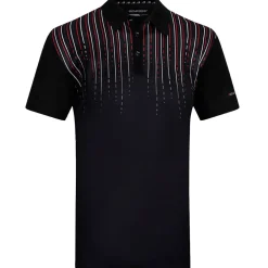 New Men's Frequency Stretch Golf Polo Shirt Men's Polo Shirts