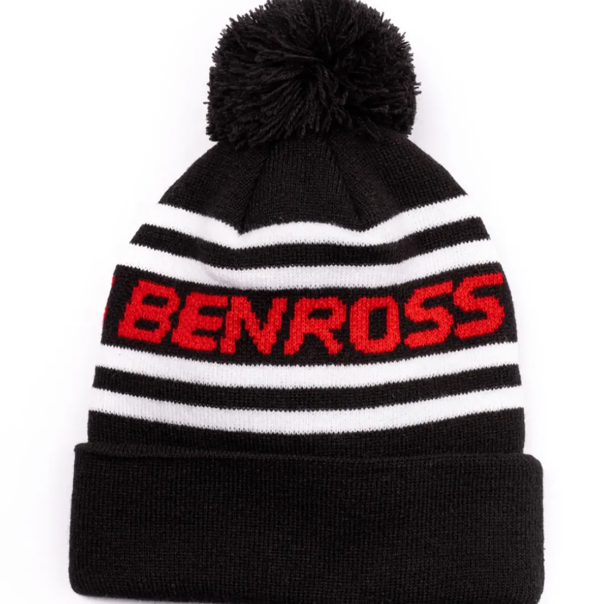 Clearance Men's Multi Stripe Knit Pom Golf Beanie Beanies|Men's Caps & Hats