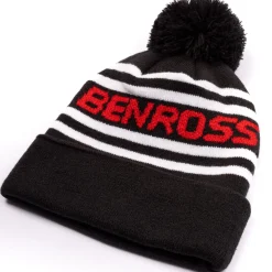 Clearance Men's Multi Stripe Knit Pom Golf Beanie Beanies|Men's Caps & Hats