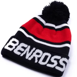 Clearance Men's Multi Stripe Knit Pom Golf Beanie Beanies|Men's Caps & Hats