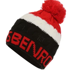 Clearance Men's Tri-Coloured Pom Knitted Hat Beanies|Men's Caps & Hats