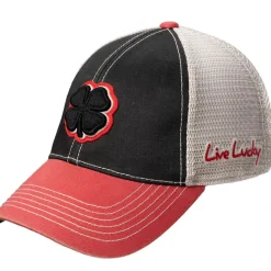 Best Black Clover Men's Two Tone Vintage 4 Golf Cap Men's Caps & Hats