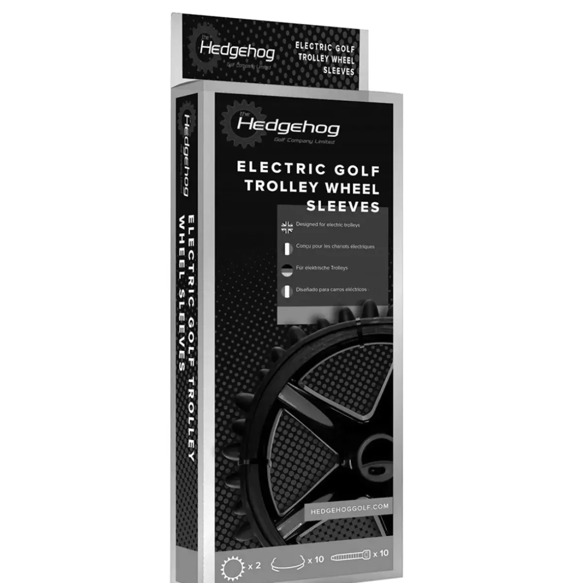 New Hedgehog Electric Golf Trolley Wheel Sleeves Trolley Accessories