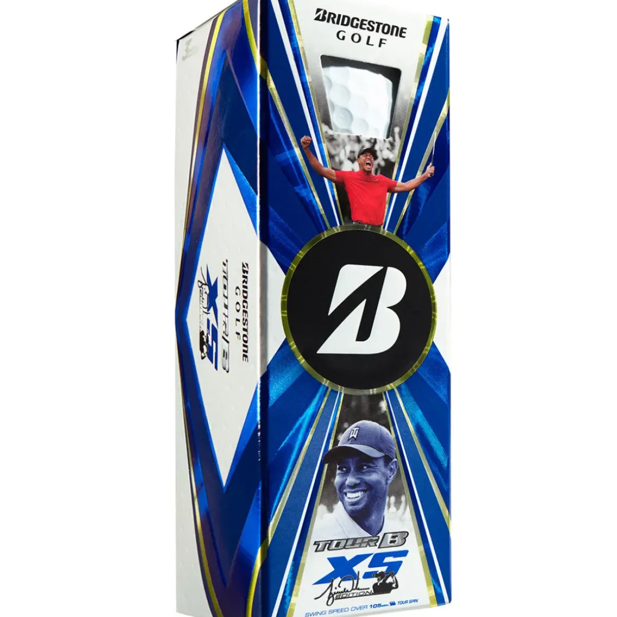 Discount Bridgestone Tour B XS Tiger Woods 12 Golf Ball Pack Ladies Golf Balls|Season Ready Collection