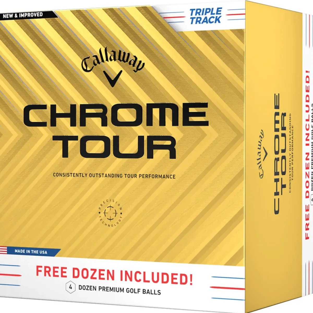 Sale Callaway Chrome Tour 4 for 3 48 Golf Ball Pack Ladies Golf Balls