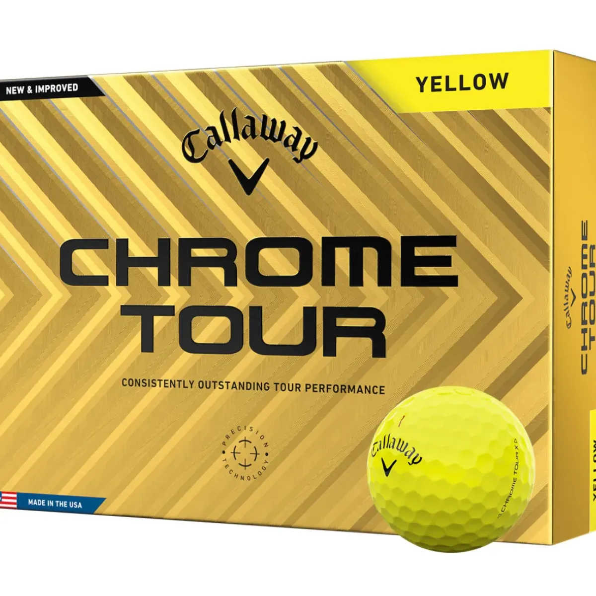 New Callaway Chrome Tour 12 Golf Ball Pack Ladies Golf Balls
