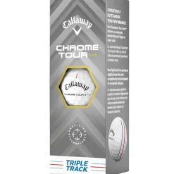 Online Callaway Chrome Triple Diamond Triple Track 12 Golf Ball Pack Ladies Golf Balls