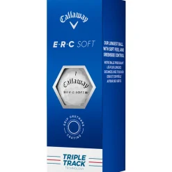 Clearance Callaway E.R.C Soft Triple Track 12 Golf Ball Pack Ladies Golf Balls