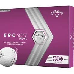 New Callaway Ladies E.R.C Soft REVA Triple Track 12 Golf Ball Pack Ladies Golf Balls