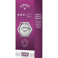 New Callaway Ladies E.R.C Soft REVA Triple Track 12 Golf Ball Pack Ladies Golf Balls