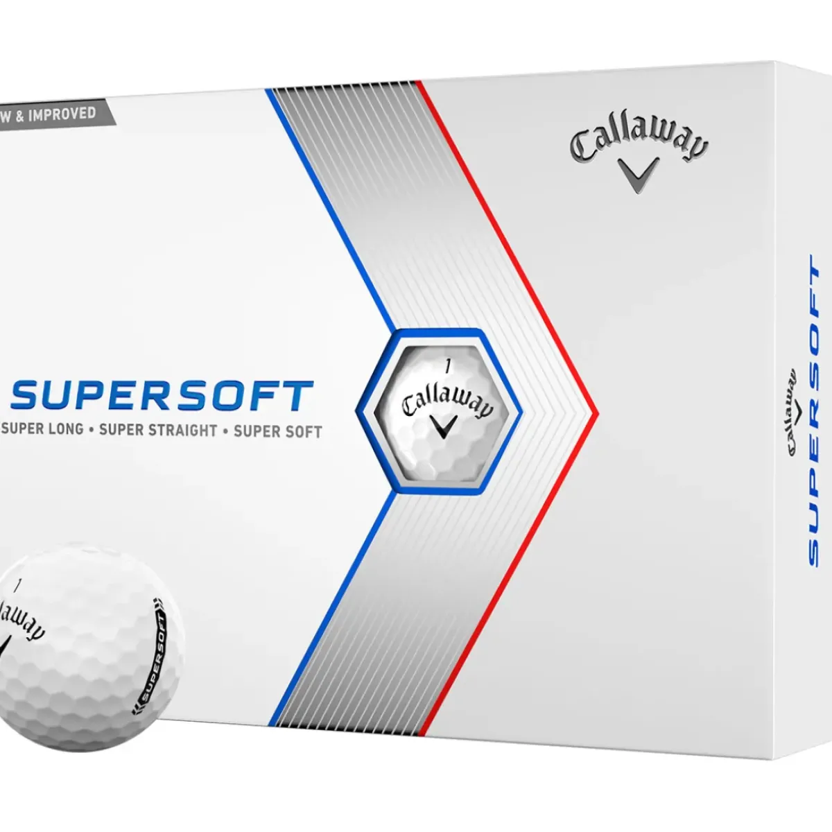 Callaway Supersoft 12 Golf Ball Pack Ladies Golf Balls