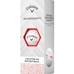 Best Callaway Supersoft Splatter 12 Golf Ball Pack Ladies Golf Balls|Season Ready Collection