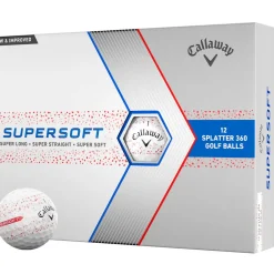 Discount Callaway Supersoft Splatter 12 Golf Ball Pack Ladies Golf Balls