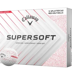 Best Callaway Supersoft Splatter 12 Golf Ball Pack Ladies Golf Balls|Season Ready Collection