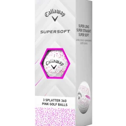 Clearance Callaway Supersoft Splatter 12 Golf Ball Pack Ladies Golf Balls|Season Ready Collection