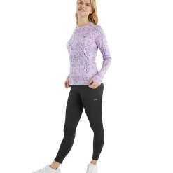 Ladies Pebble Long Sleeve Golf T-Shirt Ladies Polo Shirts