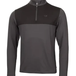Outlet Men's Gusto Colour Block Quarter Zip Golf Mid Layer Men's Sweaters|Men's Midlayers