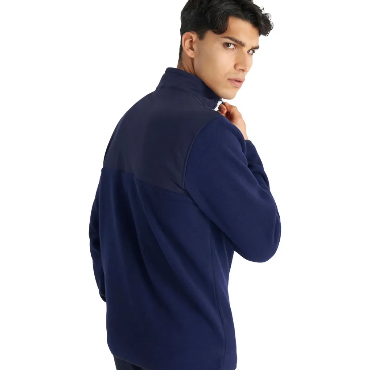 Outlet Men's Hybrid Polar Fleece Half Zip Golf Mid Layer Men's Sweaters|Men's Midlayers