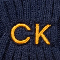 Men's Ribbed Logo Golf Beanie Hat Beanies|Men's Caps & Hats