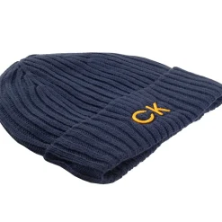 Men's Ribbed Logo Golf Beanie Hat Beanies|Men's Caps & Hats