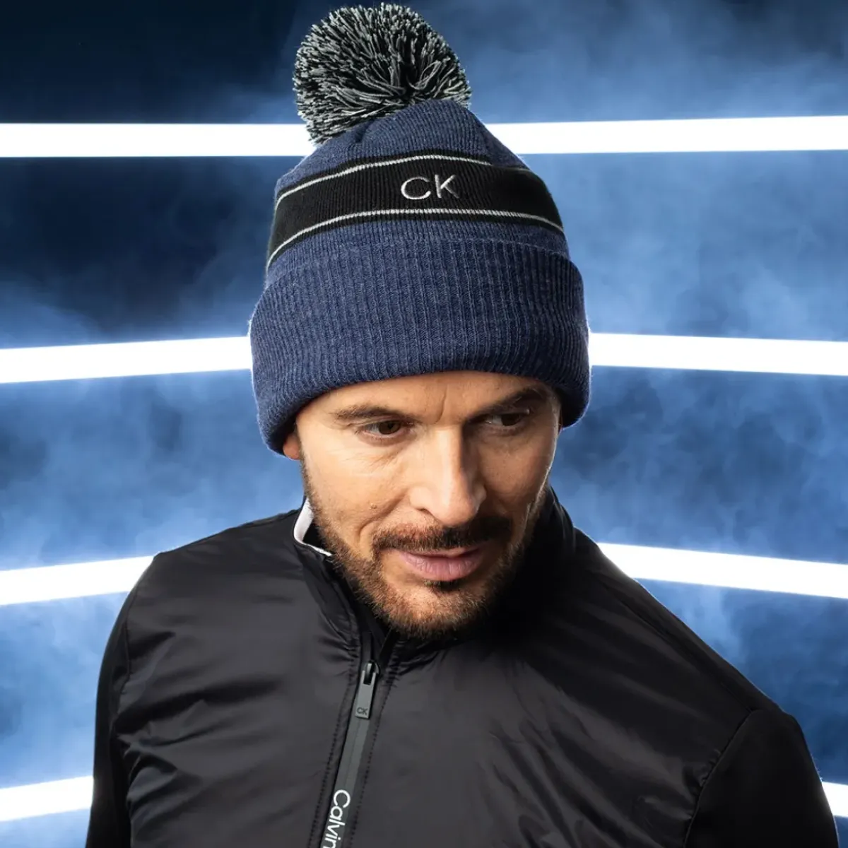 Outlet Men's Stripe Beanie Hat Caps & Hats|Caps & Hats