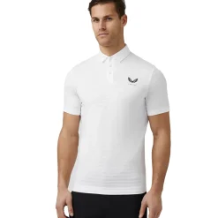 Men's Textured Pique Golf Polo Shirt Men's Polo Shirts