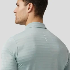 Men's Textured Pique Golf Polo Shirt Men's Polo Shirts