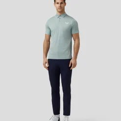 Men's Textured Pique Golf Polo Shirt Men's Polo Shirts