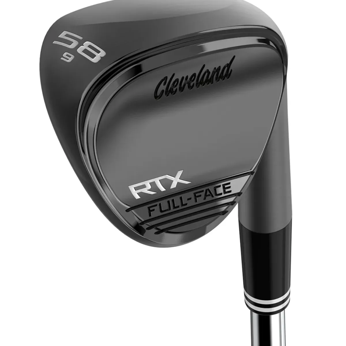 Hot Cleveland RTX Full-Face ZipCore Black Satin Steel Golf Wedge Wedges