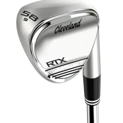 Sale Cleveland RTX Full-Face ZipCore Tour Satin Steel Golf Wedge Left Handed Clubs|Wedges