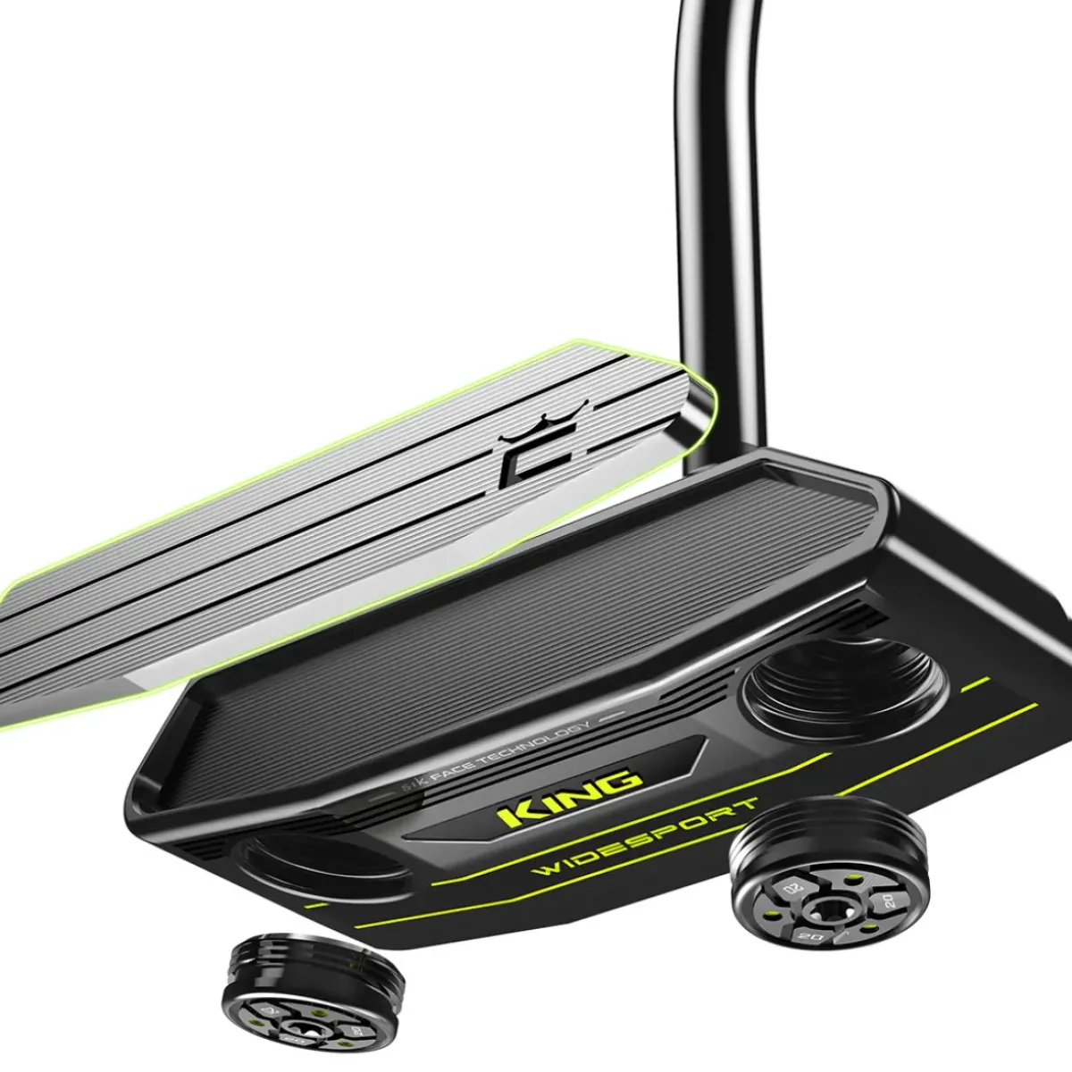 New COBRA King Vintage Widesport Single Bend Golf Putter Putters